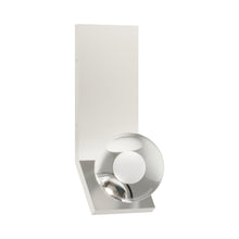 Load image into Gallery viewer, Mina LED Wall Light in Polished Nickel.
