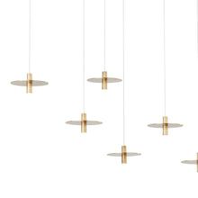 Load image into Gallery viewer, Mini Ponte LED Chandelier in Detail.
