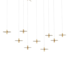 Load image into Gallery viewer, Mini Ponte LED Chandelier in Detail.
