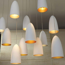 Load image into Gallery viewer, Mini Signal Low Voltage Pendant Light in living room.
