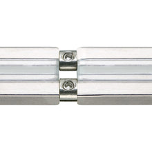 Load image into Gallery viewer, MonoRail Conductive Connectors in Satin Nickel.
