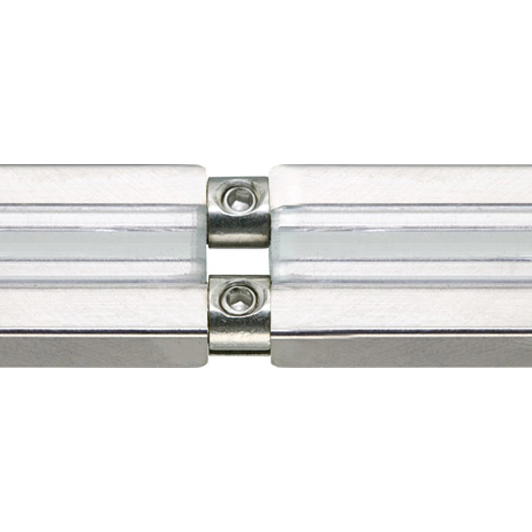 MonoRail Conductive Connectors in Satin Nickel.