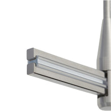 Load image into Gallery viewer, MonoRail End Caps in Satin Nickel.
