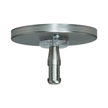 Load image into Gallery viewer, MonoRail Single-Feed Power Feed Canopy in Large/Satin Nickel.
