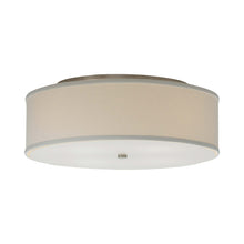 Load image into Gallery viewer, Mulberry Flush Mount Ceiling Light in Large/White.
