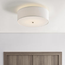 Load image into Gallery viewer, Mulberry Flush Mount Ceiling Light in Detail.
