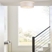 Load image into Gallery viewer, Mulberry Flush Mount Ceiling Lightin living room.
