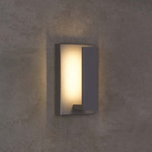 Load image into Gallery viewer, Nate Outdoor LED Wall Light in Detail.
