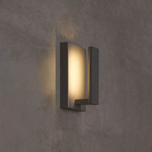 Load image into Gallery viewer, Nate Outdoor LED Wall Light in Detail.
