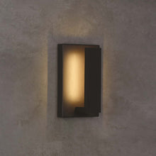 Load image into Gallery viewer, Nate Outdoor LED Wall Light in Detail.
