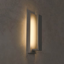 Load image into Gallery viewer, Nate Outdoor LED Wall Light in Detail.
