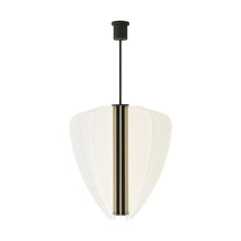 Load image into Gallery viewer, Nyra LED Pendant Light in Nightshade Black (Medium).
