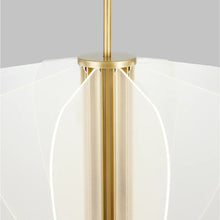 Load image into Gallery viewer, Nyra LED Pendant Light in Detail.
