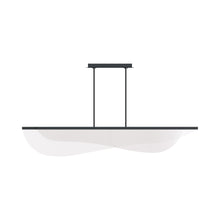 Load image into Gallery viewer, Nyra LED Linear Suspension Light in Nightshade Black (Large).
