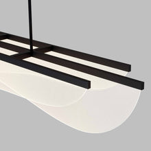 Load image into Gallery viewer, Nyra LED Linear Suspension Light in Detail.

