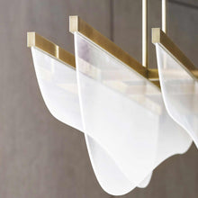Load image into Gallery viewer, Nyra LED Linear Suspension Light in Detail.
