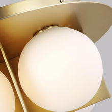 Load image into Gallery viewer, Orbel Flush Mount Ceiling Light in Detail.
