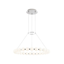 Load image into Gallery viewer, Orbet LED Chandelier in Polished Nickel (Small).
