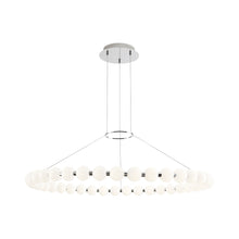Load image into Gallery viewer, Orbet LED Chandelier in Polished Nickel (Large).
