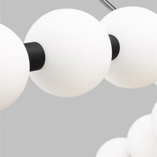 Load image into Gallery viewer, Orbet LED Chandelier in Detail.

