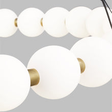 Load image into Gallery viewer, Orbet LED Chandelier in Detail.
