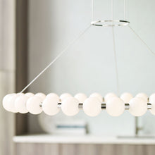 Load image into Gallery viewer, Orbet LED Chandelier in Detail.
