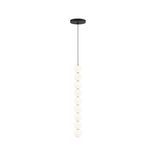 Load image into Gallery viewer, Orbet LED Pendant Light in Nightshade Black (9-Light).
