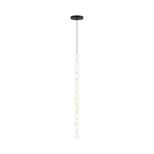 Load image into Gallery viewer, Orbet LED Pendant Light in Nightshade Black (13-Light).
