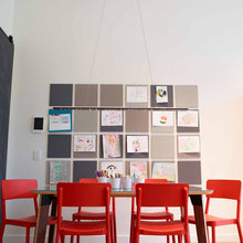 Load image into Gallery viewer, Parallax LED Linear Suspension Light in play room.
