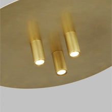 Load image into Gallery viewer, Ponte LED Flush Mount Ceiling Light in Detail.
