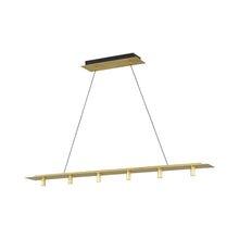 Load image into Gallery viewer, Ponte LED Linear Pendant Light in Detail.
