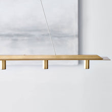 Load image into Gallery viewer, Ponte LED Linear Pendant Light in Detail.
