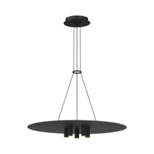 Load image into Gallery viewer, Ponte LED Pendant Light in Nightshade Black.
