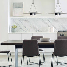 Load image into Gallery viewer, Ponte LED Pendant Light in dining room.
