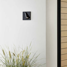 Load image into Gallery viewer, Ponte Outdoor LED Wall Light in Outside Area.
