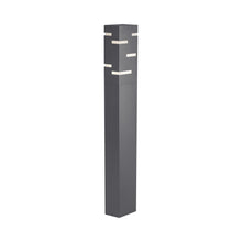Load image into Gallery viewer, Revel 42 Outdoor LED Bollard in Charcoal.
