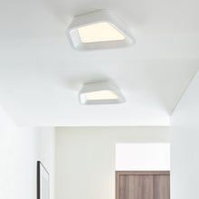 Load image into Gallery viewer, Rhonan LED Flush Mount Ceiling Light in Hallway.
