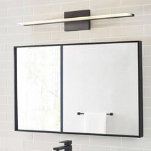 Load image into Gallery viewer, Span LED Bath Vanity Light in bathroom.
