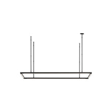 Load image into Gallery viewer, Stagger Halo LED Linear Pendant Light.
