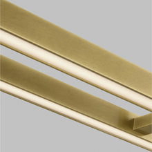 Load image into Gallery viewer, Stagger LED Linear Pendant Light in Detail.
