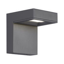 Load image into Gallery viewer, Taag 6 Outdoor LED Wall Light in Charcoal.
