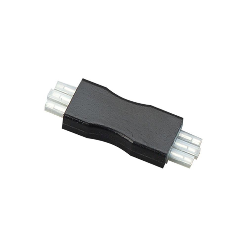 Unilume LED Slimline Jumper Connectors in 1-Inch/Black.