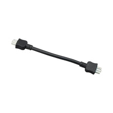 Load image into Gallery viewer, Unilume LED Slimline Jumper Connectors in 6-Inch/Black.
