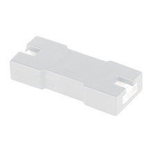 Load image into Gallery viewer, Unilume Slimline Female To Female Connector in White.
