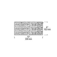 Load image into Gallery viewer, Vetra Flush Mount Ceiling Light - line drawing.

