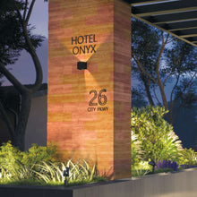 Load image into Gallery viewer, Vex 5 Outdoor LED Wall Light Outside Area.
