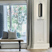 Load image into Gallery viewer, Windfall Outdoor LED Wall Light in living room.
