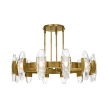 Load image into Gallery viewer, Wythe LED Chandelier in Detail.
