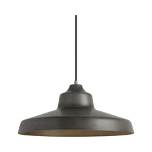 Load image into Gallery viewer, Zevo Pendant Light in Fossil Gray.
