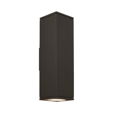 Load image into Gallery viewer, Tegel 18 Downlight Outdoor LED Wall Light in Bronze.
